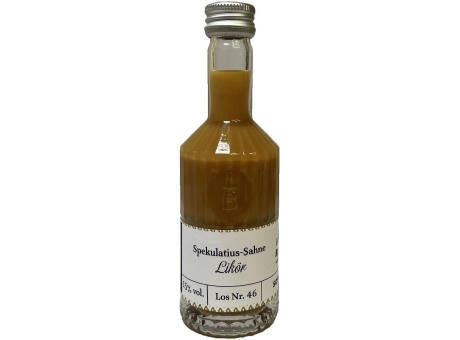 Tastingflasche 50 ml Spekulatius-Sahne-Likör