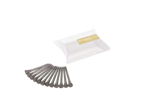 Pillowpack mit 12 Tees 70 mm
