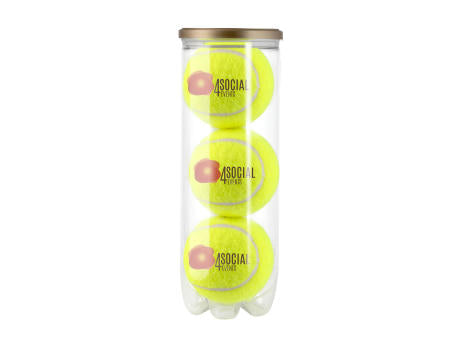 Röhre Tennisbälle