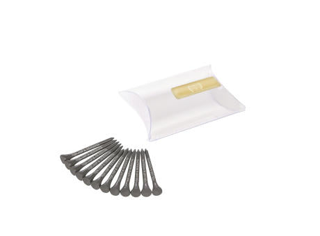 Pillowpack mit 12 Tees 70 mm