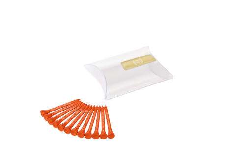 Pillowpack mit 12 Tees 70 mm