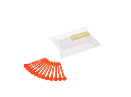 Pillowpack mit 12 Tees 70 mm