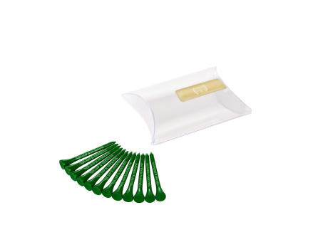 Pillowpack mit 12 Tees 70 mm