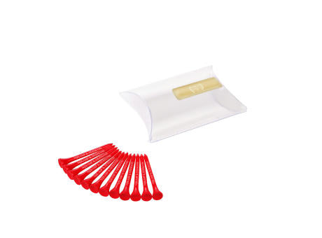 Pillowpack mit 12 Tees 70 mm