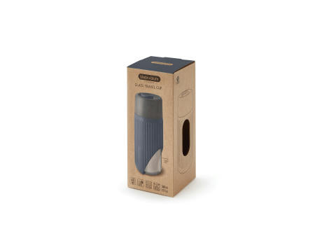 Black+Blum Glas-Reisebecher 340ml