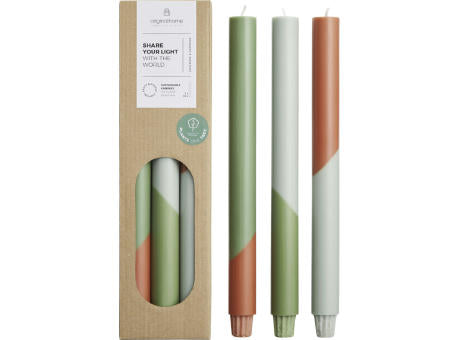 Originalhome Eden Diagonale Kerzen – 3er-Set