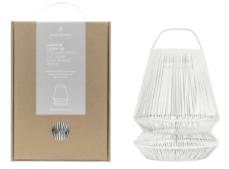 Originalhome Lampion tragbare Laterne aus recyceltem Material