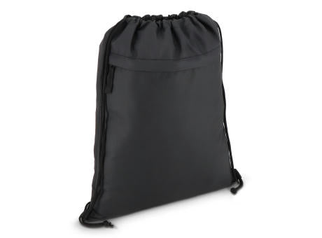 PU-beschichtete R-PET 600D Kordeltasche 33 x 42 cm