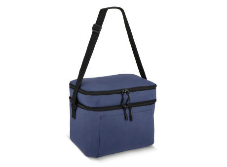 R-PET 600D Kühlbeutel mit zwei Fächern 30 x 20 x 24 cm 12 l