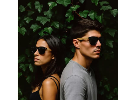 Justin RPC-Sonnenbrille mit Bambus UV400