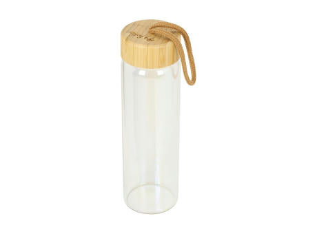Glasflasche "Bamboo", 0,65 l, colour