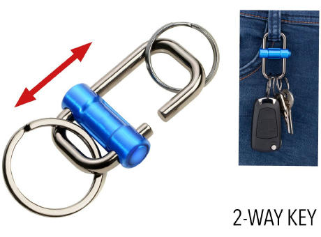 TROIKA Schlüsselanhänger 2-WAY KEY