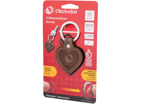 TROIKA Schlüsselanhänger OKTOBERFEST™ LEBKUCHENHERZ