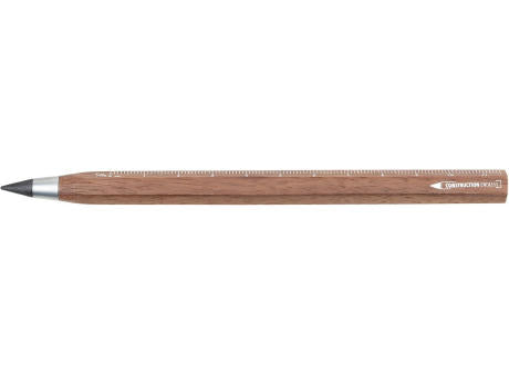 TROIKA Multitasking-Bleistift CONSTRUCTION ENDLESS WALNUT