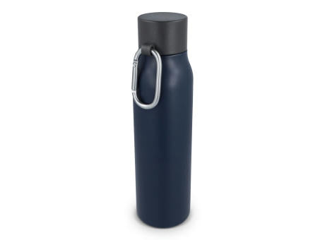 Karabiner mattierte Isolierflasche 600 ml