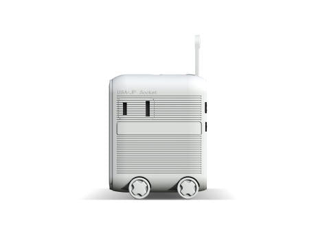 Xoopar Luggie GaN Weltreise-Adapter-Trolley