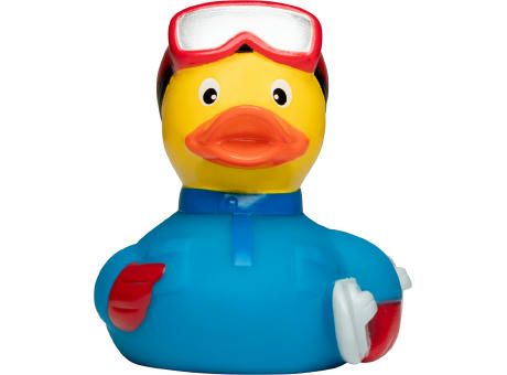 Quietsche-Ente Snowboarder