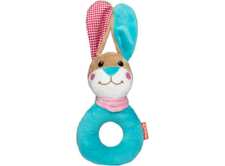 Greifling Hase, rund mit Rassel