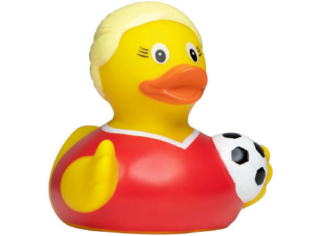 Quietsche-Ente Fußballerin