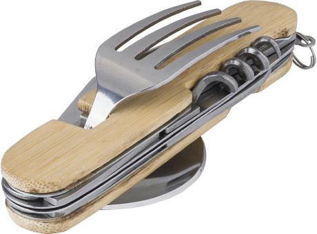 Besteck-Set Ainsley | Bambus | 6-in-1