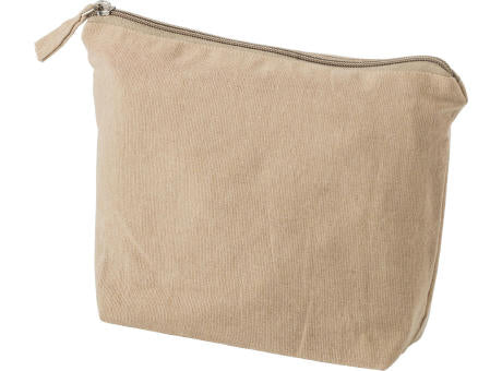 Kosmetiktasche Cressida | Recycelte Baumwolle 180 g/m²