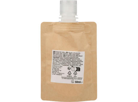 Sonnencreme | LSF30 | 50 ml | Papierbeutel