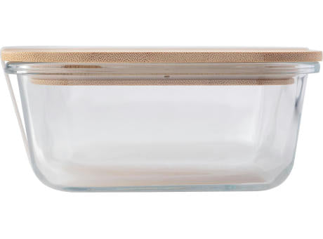 Lunchbox Nicole | Glas | Bambusdeckel | 900 ml