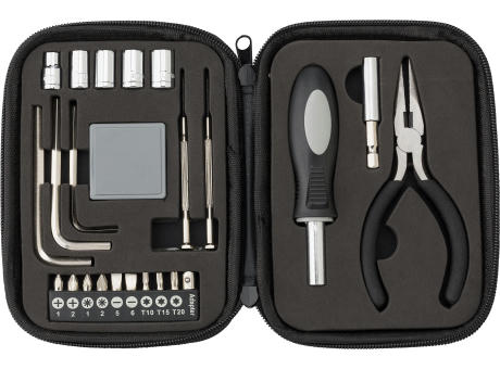 Werkzeugset Lani | 24 Teile | Kunstledertasche