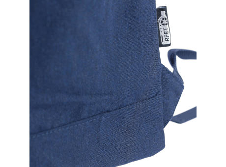 Rolltop-Rucksack Thaddeus aus recyceltem Poly-Baumwollgewebe (330 g/m2)