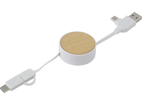 Ladekabel Jared | 3-in-1 | Ausziehbar