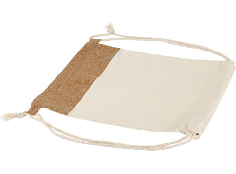 Rucksack Tianna | Baumwolle 250 g/m² | Kork | 1,2 l