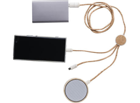 Ladekabel | Kork | 4-in-1 | 1,20 m