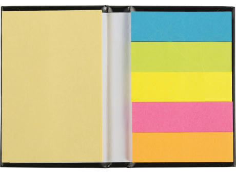 Haftnotizen-Set Belinda | Hardcover | 5 Farben