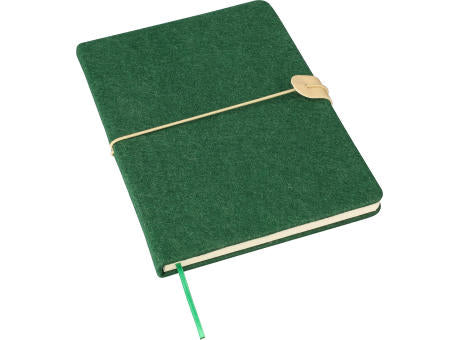 Notizbuch aus recyceltem Filz (A5) Dario Original