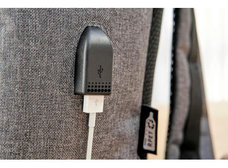 Laptop-Rucksack Henrik | Recycelt | USB-Anschluss