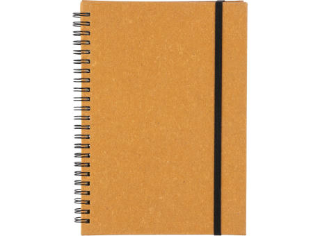 Notizbuch aus recyceltem Leder A5 Egon Original