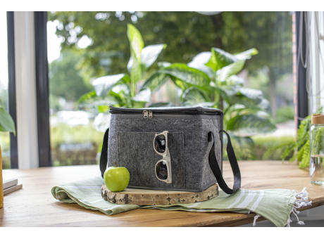 Kühltasche Mason | Recycelter Filz | Aluminiumfolien-Innenfutter