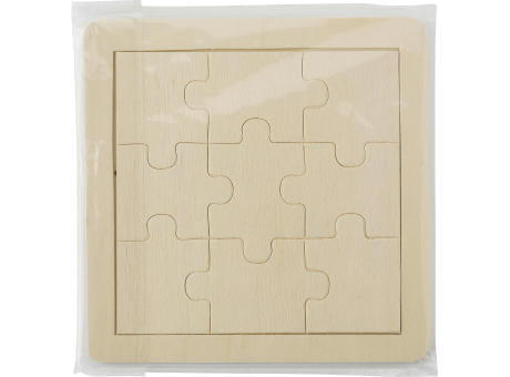 Neunteiliges Puzzle aus Holz Alvaro