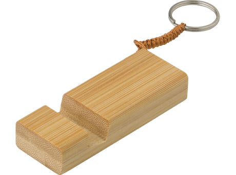 Schlüsselring-Handyhalter Kian | Bambus
