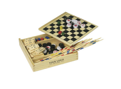 Spieleset Cherie | Holz | 5-in-1