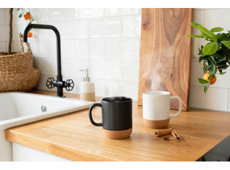 Tasse Rosamund | Keramik | Korkboden | 300 ml