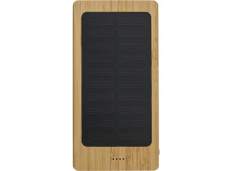 Powerbank Joan | Bambus | Solar | 8000 mAh