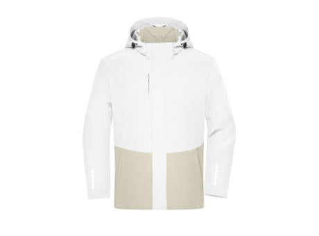 Workwear Hardshell Rainjacket - Funktionelle Regenjacke mit farblich abgesetzten Details