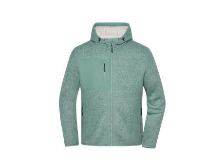 Workwear Knitted Fleece Jacket - Modische Strickfleece-Jacke für Arbeit und Freizeit