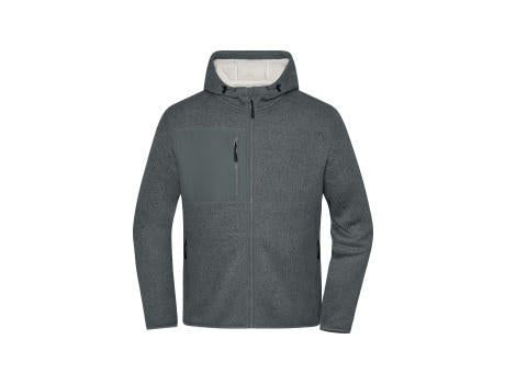Workwear Knitted Fleece Jacket - Modische Strickfleece-Jacke für Arbeit und Freizeit
