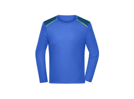 Men's Running Shirt Longsleeve  GRS - Langarm Funktionsshirt aus recyceltem Polyester für Running, Sport und Fitness