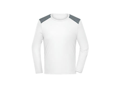 Men's Running Shirt Longsleeve  GRS - Langarm Funktionsshirt aus recyceltem Polyester für Running, Sport und Fitness