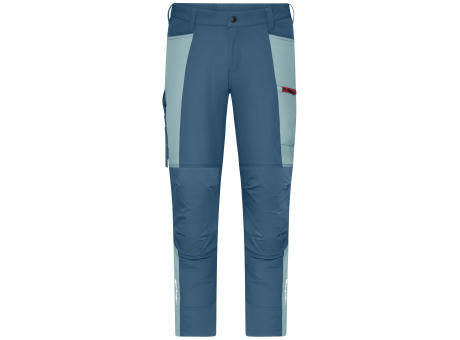 Workwear Pants (All-Season) 4-Way Stretch - Moderne Arbeitshose in schmaler Schnittführung mit farblich abgesetzten Details
