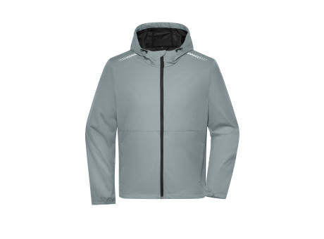 Men's Sports Softshell Jacket GRS - 3-lagige Softshelljacke aus recyceltem Polyester für Sport und Freizeit