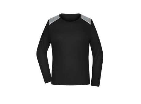 Ladies' Running Shirt Longsleeve  GRS - Langarm Funktionsshirt aus recyceltem Polyester für Running, Sport und Fitness